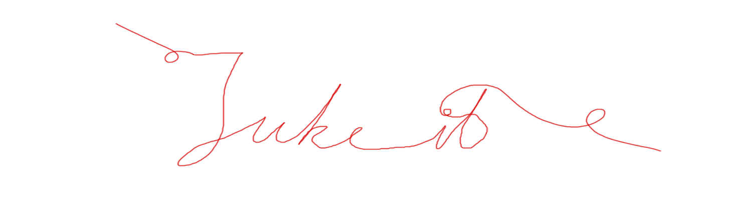The Jukes hand written